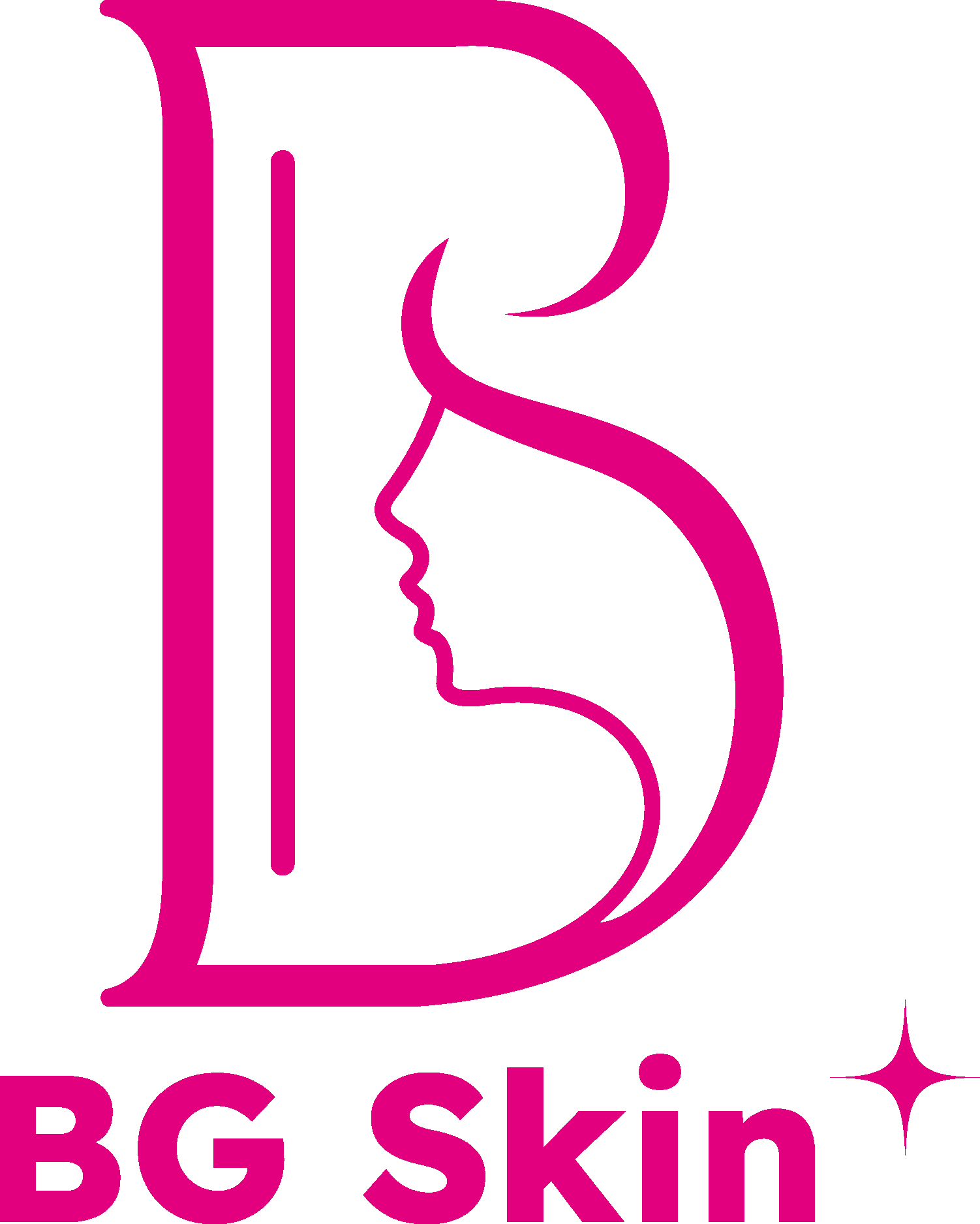 BG Skin Logo Vector Logo